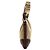 Borsa a tracolla lunga Prada BT0534 in jacquard logo Marrone - vista 3