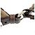 Borsa a tracolla lunga Prada BT0534 in jacquard logo Marrone - vista 9