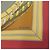 Foulard di seta Hermès Carré 90 Marrone Rosso - vista 7