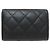 Cartera compacta Chanel Matelassé Negro - vista 2