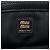 Borsa Tote 2-Way Miu Miu Ivy Nero - vista 6