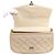 Borsa a tracolla Louis Vuitton Monogram Chain Bianco sporco - vista 5