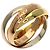 Anello Cartier Trinity - vista 2