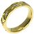 Anello Chanel Matelassé Half Eternity in diamanti, oro giallo 18K - vista 2