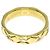 Anello Chanel Matelassé Half Eternity in diamanti, oro giallo 18K - vista 4