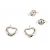 Tiffany & Co Orecchini a lobo Tiffany Open Heart Elsa Peretti Argento - vista 3