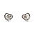 Tiffany & Co Tiffany Open Heart Elsa Peretti Earrings Silvery