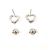 Tiffany & Co Tiffany Open Heart Elsa Peretti Earrings Silvery - view 2