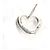 Tiffany & Co Tiffany Open Heart Elsa Peretti Earrings Silvery - view 4