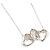 Tiffany & Co Collana Tiffany Triple Heart Argento