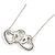 Tiffany & Co Collana Tiffany Triple Heart Argento - vista 2