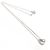 Tiffany & Co Collana Tiffany Full Heart Elsa Peretti Argento - vista 3