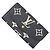 Cartera bi-fold Louis Vuitton Monogram Empreinte Giant Negro Beige Monograma