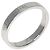 Tiffany & Co. Platin Ring Flaches Band - Ansicht 2