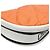 Borsa a tracolla piccola Christian Dior Cannage Vibe Bianco Arancione - vista 4
