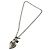 Collana Gucci Crest Heart Silver Argento