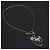 Collana Gucci Crest Heart Silver Argento - vista 3