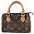 Borsa a mano Louis Vuitton Nano Speedy Marrone