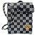 Borsa a tracolla Louis Vuitton Steamer XS Nero Bianco