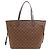 Borsa Tote Louis Vuitton Neverfull MM Damier ebene - vista 2