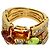 Bulgari Anello Bvlgari Allegra Multi-Stone Diamond in Oro Giallo 18K - vista 5