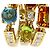 Bulgari Anello Bvlgari Allegra Multi-Stone Diamond in Oro Giallo 18K - vista 7