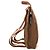 Hermès Hermes Herline Ad PM Nylon Canvas Tote Rucksack Braun - Ansicht 3
