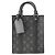 Borsa a tracolla Louis Vuitton Monogram Canvas Nero - vista 2