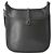 Hermès Borsa a tracolla Hermes Evelyne 2PM in pelle Epsom nera Nero - vista 2