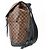 Zaino Louis Vuitton Damier Runner Marrone - vista 4
