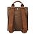 Hermès Hermes Herline Ad PM Nylon Canvas Tote Rucksack Braun - Ansicht 2