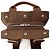 Hermès Hermes Herline Ad PM Nylon Canvas Tote Rucksack Braun - Ansicht 8