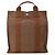 Hermès HERMES Herline Ad MM Nylon Canvas Tote Backpack Braun