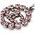 Charm pendente Chanel rosa e argento - vista 3
