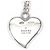 Collana GUCCI Heart Interlocking G Argento - vista 5
