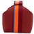 Hermès Hermes Bride à Black PM Silver Hardware Canvas Handtasche Rot - Ansicht 3