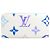 Zippy Cartera Larga Louis Vuitton Monogram Giant Blanco Azul - vista 2