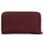 Cartera larga Bottega Veneta Intrecciato Burdeos - vista 2