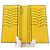 Cartera larga Valextra de piel amarilla Amarillo - vista 4