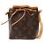 Louis Vuitton Noe Monogram Canvas Nano Marrone