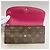 Louis Vuitton Monogram Portefeuille Emilie Long Wallet Marrone Rosa - vista 11
