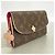 Louis Vuitton Monogram Portefeuille Emilie Long Wallet Marrone Rosa - vista 2
