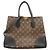 Borsa Louis Vuitton Monogram Flandrin Marrone Nero