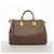 Borsa Louis Vuitton Monogram Speedy 30 Marrone - vista 14