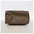 Borsa Louis Vuitton Monogram Speedy 30 Marrone - vista 3