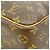 Borsa Louis Vuitton Monogram Deauville Marrone - vista 8