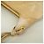 Borsa a tracolla Chanel in pelle d'agnello beige - vista 7