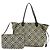 Borsa Tote Louis Vuitton Monogram Jacquard Marrone Nero