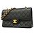 Borsa a tracolla Chanel Matelassé Nero
