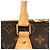 Borsa Louis Vuitton Monogram Speedy Bandoulière 25 Marrone - vista 12
